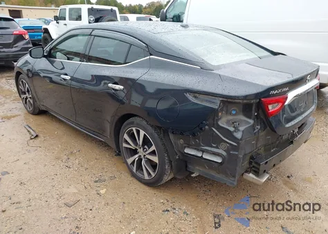 2017 Nissan Maxima 3.5 S из США, поврежденный, VIN 1N4AA6AP2HC398974